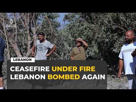 Israeli air strikes hit southern Lebanon again as ceasefire talks stall