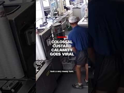 Colossal custard calamity goes viral
