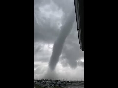 Possible tornado touches down on Long Island
