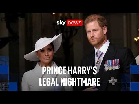 Prince Harry and claimants ordered to pay £9.5m after crushing Daily Mail legal defeat
