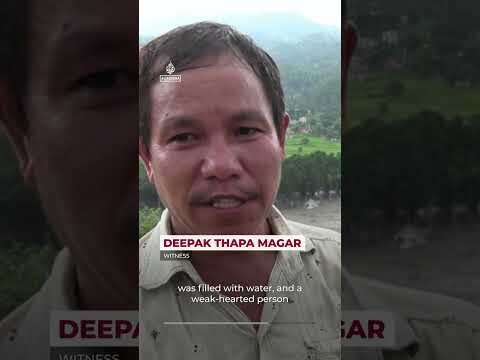 Survivors recount moment flash floods hit Nepal