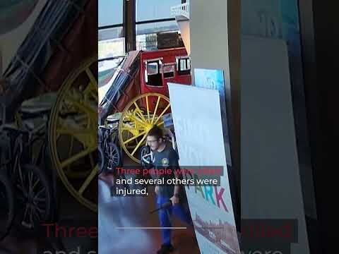 Police bodycam and CCTV catches Idaho mall shooting as it unfolds