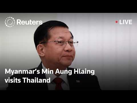Myanmar President Min Aung Hlaing visits Thailand