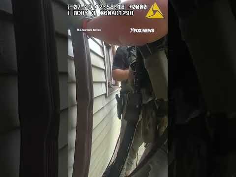 SHOCKING VIDEO: Deck collapses beneath US Marshals during raid #news #foxnews #us #fox