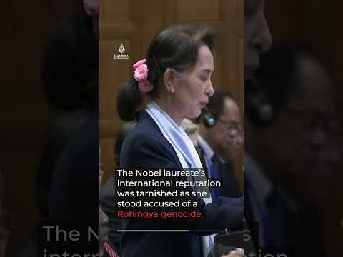 Myanmar releases first images of Aung San Suu Kyi since 2021 military coup