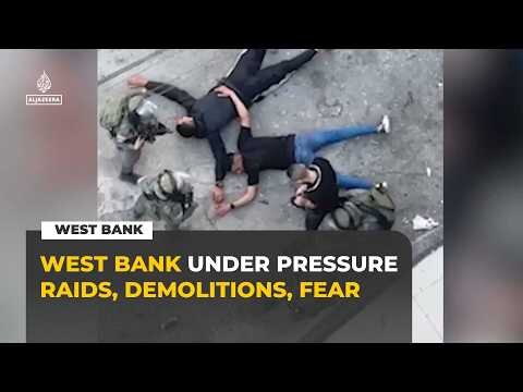 Israeli raids and settler attacks intensify across occupied West Bank