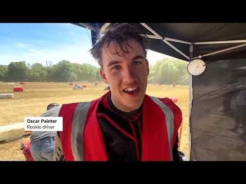Drivers battle in nine-hour lawn mower race