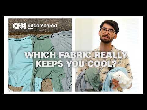 Do certain materials actually keep you cooler?