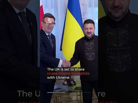 UK to back Ukraine with missile blueprints amid Russia-Ukraine strikes