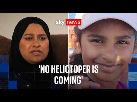 Family's search continues for 7 year old girl who is missing after being hit by wave