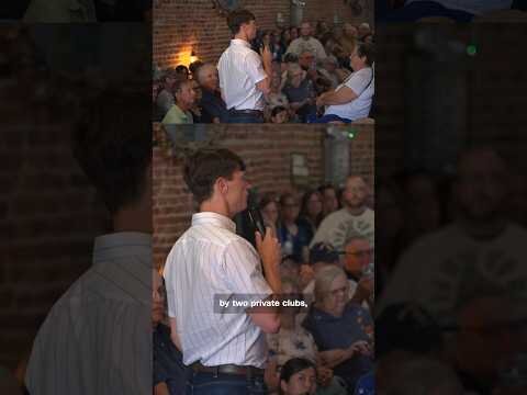 Democrat charts his own course in Iowa governor’s race