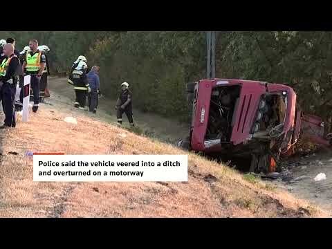 Polish bus wreckage removed after deadly Hungary crash