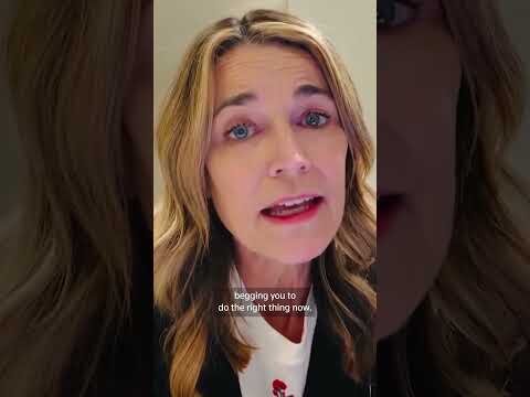 Savannah Guthrie issues new plea for missing mom
