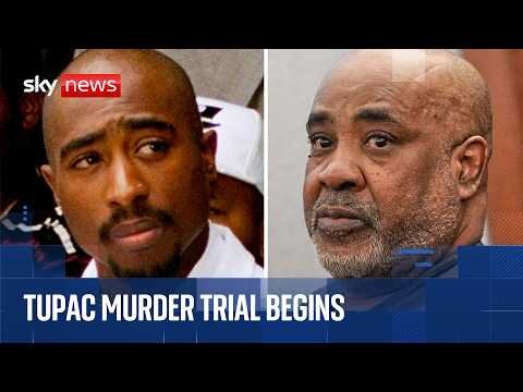 Live outside court ahead of Tupac murder trial