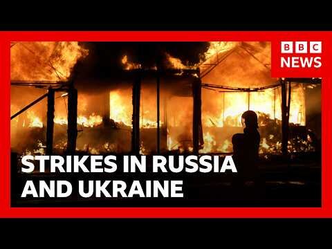 Russia launches wave of strikes on Ukraine as Kyiv hits 'Russia's Amazon
