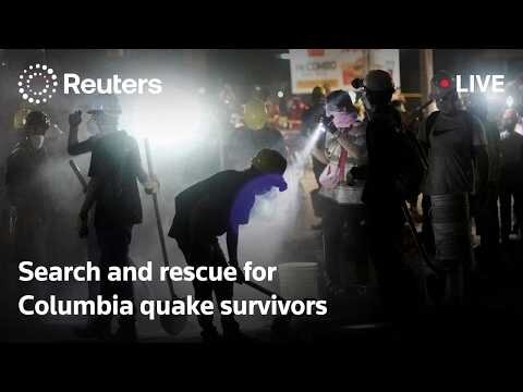 Search for Colombia earthquake survivors continues