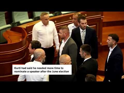 Lawmaker hurls eggs at Kosovo prime minister
