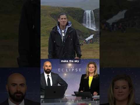 Total eclipse passes over Iceland