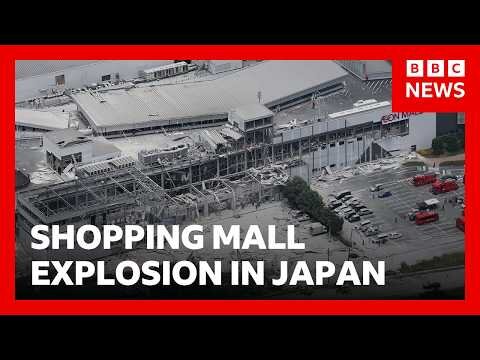 Three people dead after explosion at Japanese shopping mall as earthquake hits region
