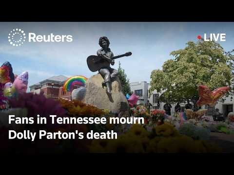 Fans in Tennessee mourn Dolly Parton's death