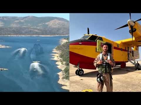 Spanish Air Force pilot on battling wildfires: 'Can’t stop being shocked