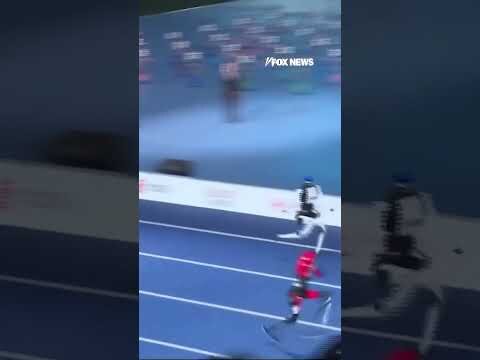 Chinese humanoid robot runs 100m FASTER than Usain Bolt’s world-record time #shorts #foxnews