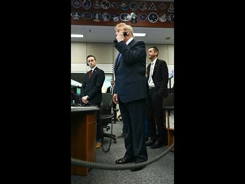 Trump calls into the International Space Station