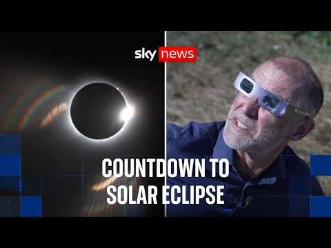 Countdown to the first total solar eclipse in nearly 30 years