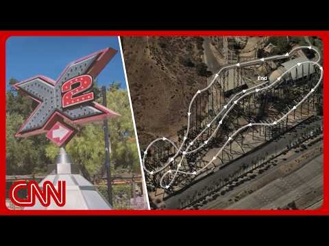 Riders suffer brain injuries after riding Six Flags' X2 rollercoaster