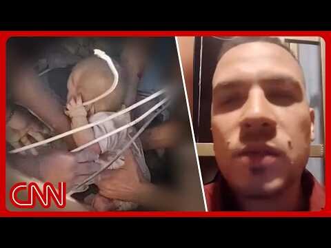 Man describes using bare hands to save baby from Colombia earthquake rubble
