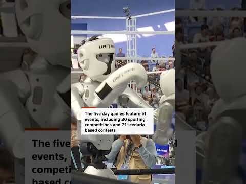 Humanoids compete at China's 'Robot Olympics