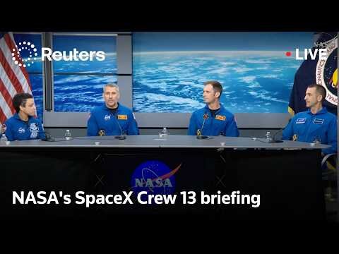 NASA's SpaceX Crew 13 briefing