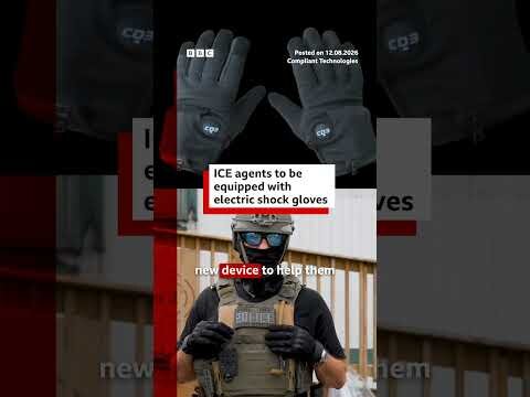 US ICE officers may soon be using gloves that can deliver electric shocks. #BBCNews