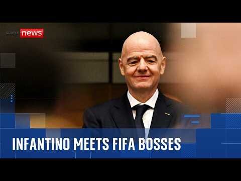 Under-fire Infantino holds FIFA crisis talks in Morocco