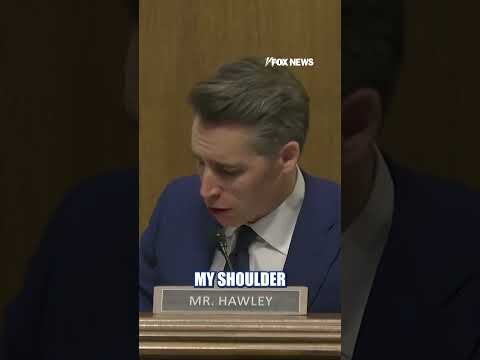 Hawley GRILLS witness over AI ‘surveillance pricing’ #foxnews #news #shorts