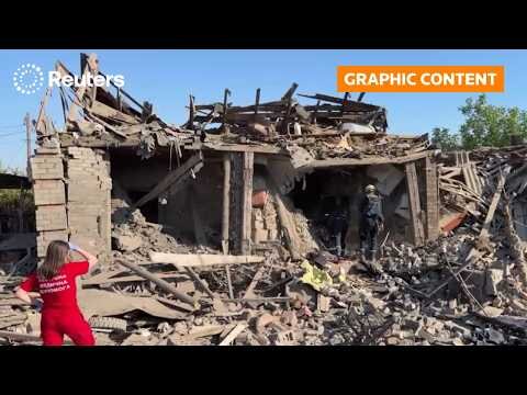 WARNING: GRAPHIC CONTENT: One killed, 31 hurt in Russian attacks on Ukraine's Zaporizhzhia