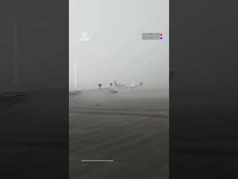 Severe winds toss four aircraft across Italian airport tarmac