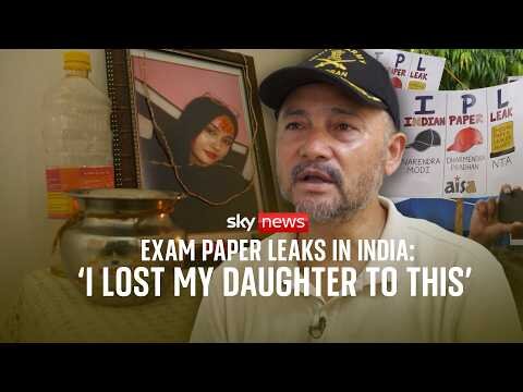 Sky News speaks to the father of one of the dead students that sparked India’s protests