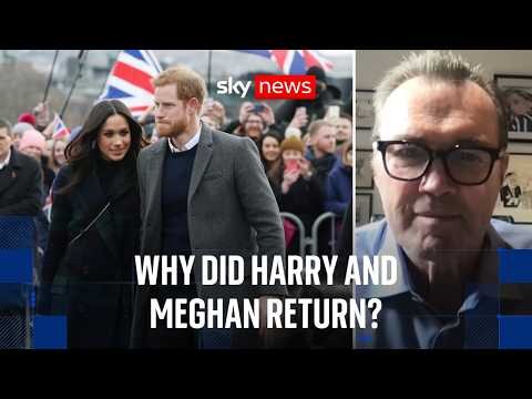 Royal biographer Andrew Morton on Harry and Meghan's decision to return to the UK