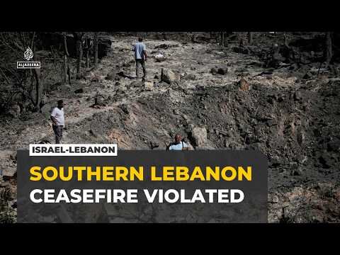 Israeli strikes in southern Lebanon: Attack among the worst since truce was agreed in June