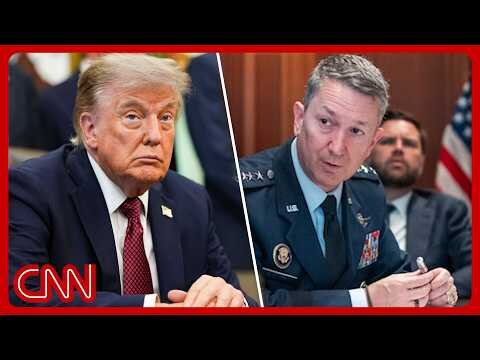 Iran: Trump's top general expresses concern over munitions stockpile