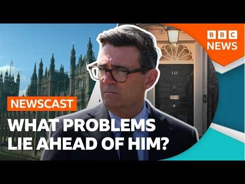 What challenges face Andy Burnham as prime minister?