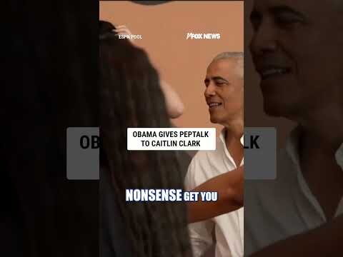 Obama gives peptalk to Caitlin Clark: 'Don't lose your joy' #shorts #us #news #foxnews #wnba