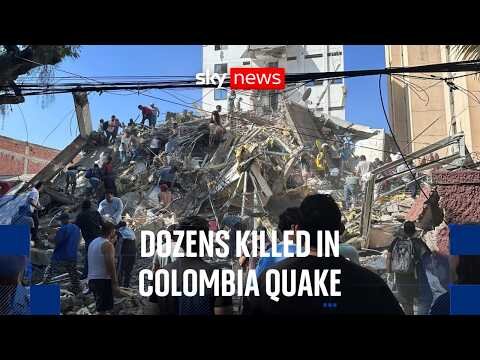 Aftershocks rock Colombia after major 7.4 magnitude earthquake