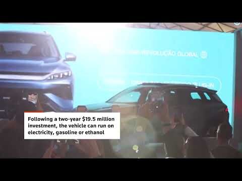 BYD debuts Brazilian-made hybrid car able to run on three fuels