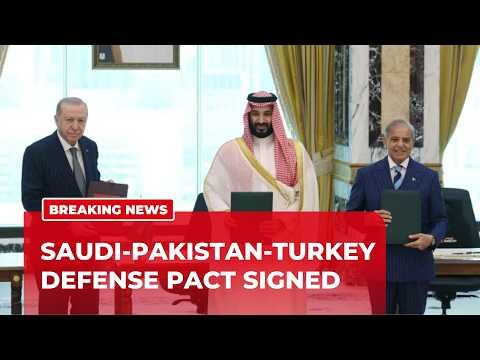 Turkiye, Saudi Arabia and Pakistan sign joint defence agreement