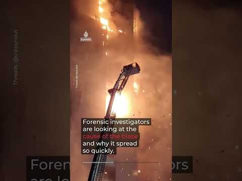 Fire engulfs highrise housing Jakarta’s tax authority