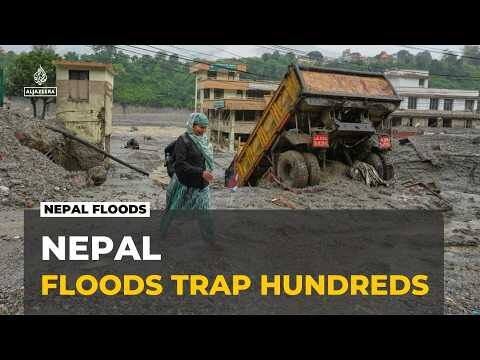 Nepal Floods Leave Hundreds Trapped as Rescue Efforts Intensify