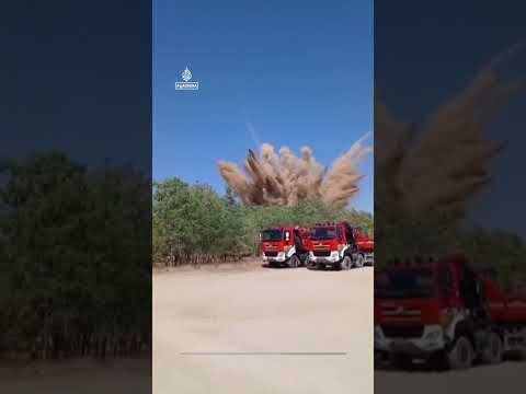 Police execute controlled World War II–era Mine explosion
