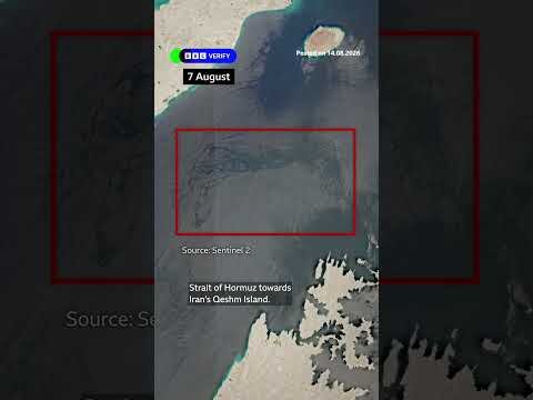 A major oil slick has washed up on Iran's Qeshm Island. #BBCNews